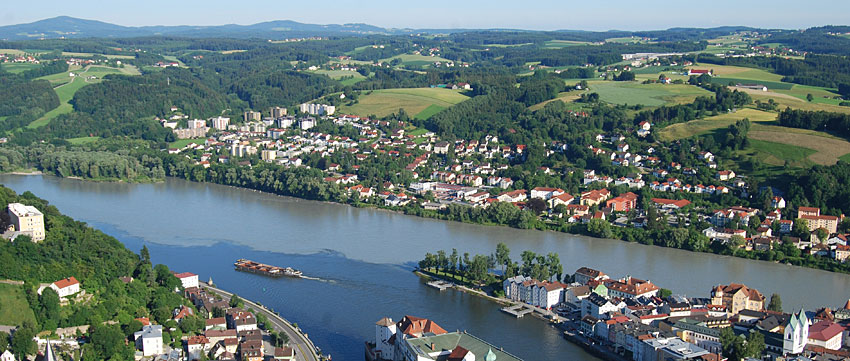 Anfahrt nach Untergriesbach Bayerischer Wald